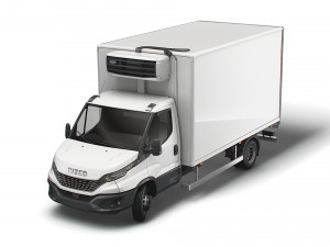 iveco dayli refrigerated rigid 2021 Modèle 3D