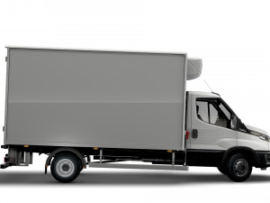 iveco dayli refrigerated rigid 2021 Modèle 3D