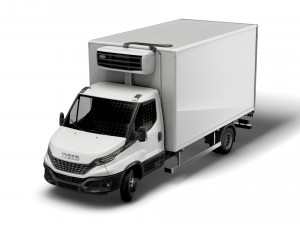 iveco dayli refrigerated rigid 2021 Modèle 3D