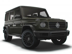 linha mercedes-benz g 400 d amg mais forte que o tempo 2021 Modelo 3D