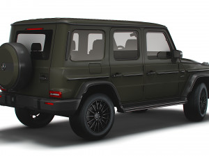 mercedes-benz g 400 d amg line stronger than time 2021 3D Model