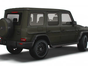 mercedes-benz g 400 d amg line stronger than time 2021 3D Model