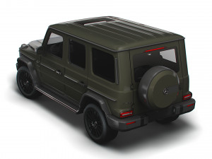 mercedes-benz g 400 d amg line stronger than time 2021 3D Model