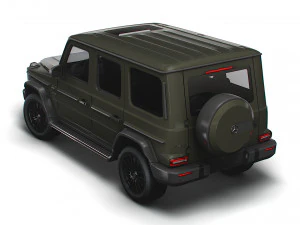 mercedes-benz g 400 d amg line stronger than time 2021 3D Model