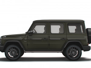 mercedes-benz g 400 d amg line stronger than time 2021 3D Model