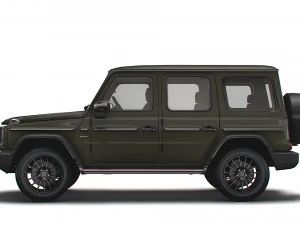 mercedes-benz g 400 d amg line stronger than time 2021 3D Model