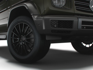 mercedes-benz g 400 d amg line stronger than time 2021 3D Model
