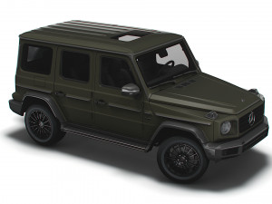 mercedes-benz g 400 d amg line stronger than time 2021 3D Model