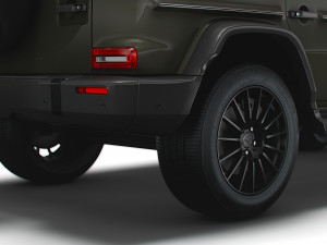 mercedes-benz g 400 d amg line stronger than time 2021 3D Model