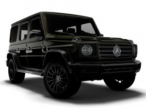 mercedes-benz g 400 d amg line stronger than time 2021 3D Model