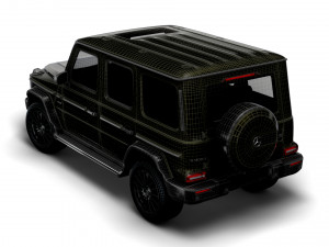 mercedes-benz g 400 d amg line stronger than time 2021 3D Model