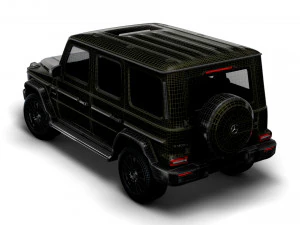 mercedes-benz g 400 d amg line stronger than time 2021 3D Model