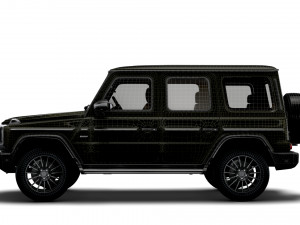 mercedes-benz g 400 d amg line stronger than time 2021 3D Model