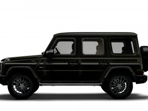 mercedes-benz g 400 d amg line stronger than time 2021 3D Model