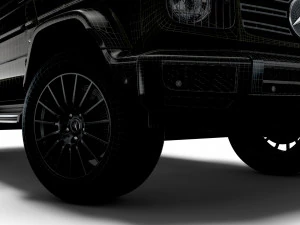 mercedes-benz g 400 d amg line stronger than time 2021 3D Model