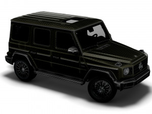 mercedes-benz g 400 d amg line stronger than time 2021 3D Model