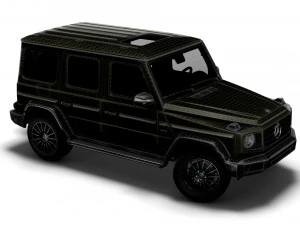 mercedes-benz g 400 d amg line stronger than time 2021 3D Model