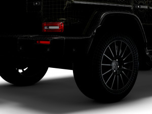 mercedes-benz g 400 d amg line stronger than time 2021 3D Model