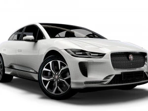 jaguar i-pace 2022 Modello 3D