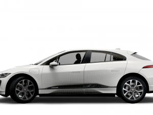 jaguar i-pace 2022 Modello 3D