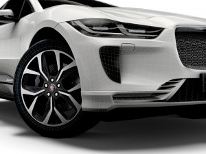 jaguar i-pace 2022 3Dモデル