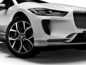 jaguar i-pace 2022 Modello 3D