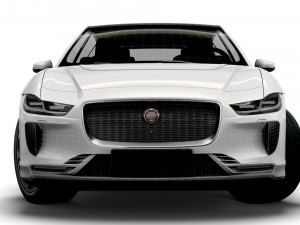 jaguar i-pace 2022 3Dモデル