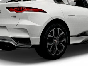 jaguar i-pace 2022 Modello 3D