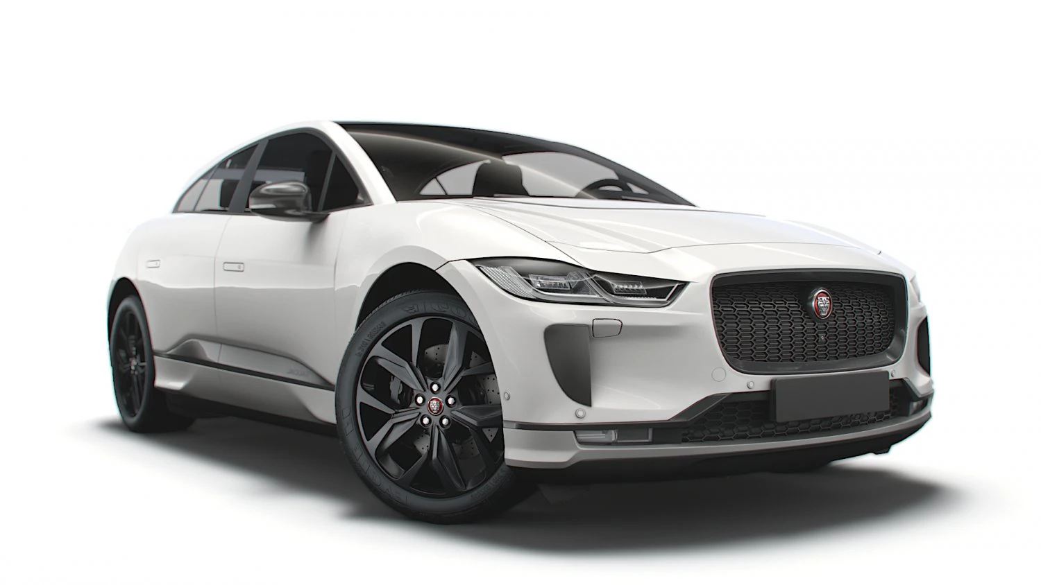 jaguar i-pace black 2021 3D Model .c4d .max .obj .3ds .fbx .stl .blend 
