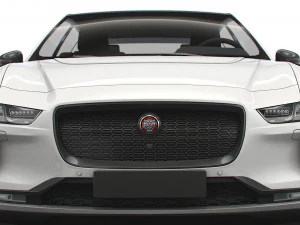 jaguar i-pace black 2021 3D Model