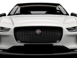 jaguar i-pace black 2021 3D-Modell