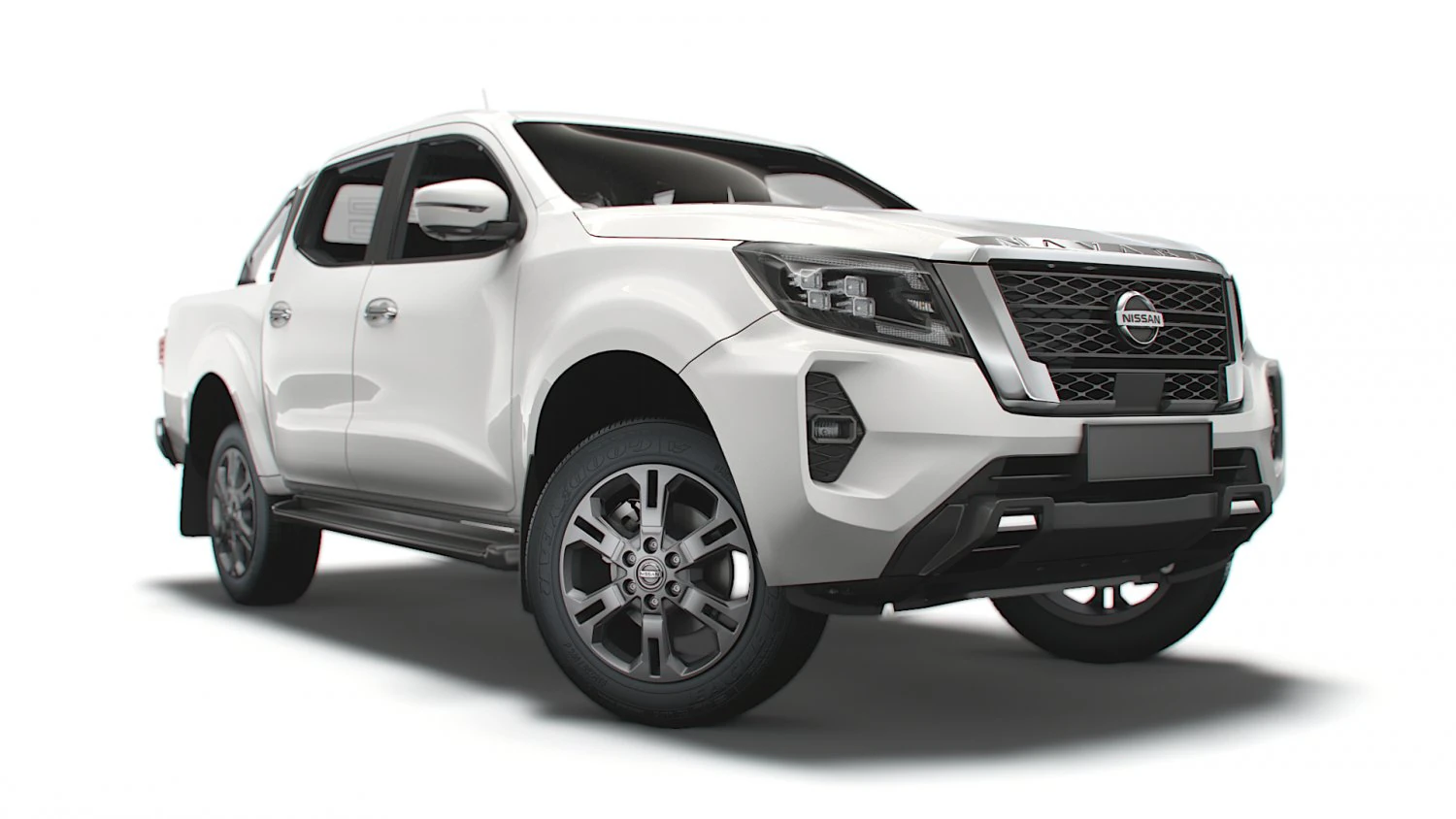 nissan navara tekna doublecab 2021 3D Model .c4d .max .obj .3ds .fbx .stl .blend 