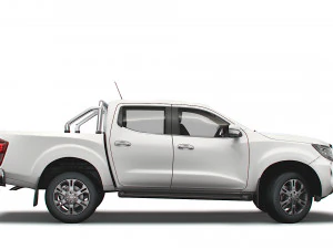 nissan navara tekna doublecab 2021 3D Model