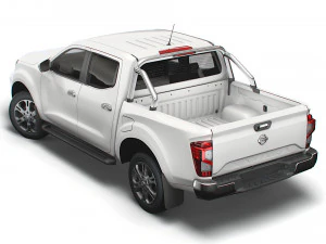 nissan navara tekna doublecab 2021 3D Model