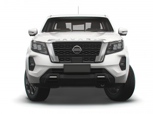 nissan navara tekna doublecab 2021 Modelo 3D