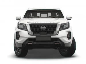 nissan navara tekna doublecab 2021 3D Model