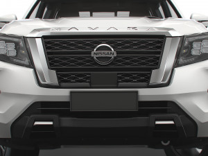 nissan navara tekna doublecab 2021 Modelo 3D