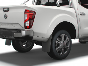 nissan navara tekna doublecab 2021 Modelo 3D