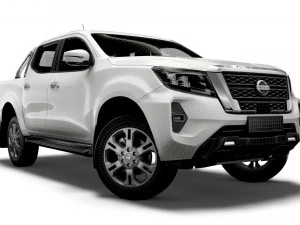 nissan navara tekna doublecab 2021 3D Model
