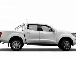 nissan navara tekna doublecab 2021 Modelo 3D