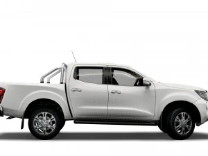 nissan navara tekna doublecab 2021 3D Model