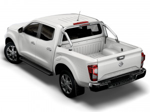 nissan navara tekna doublecab 2021 Modelo 3D