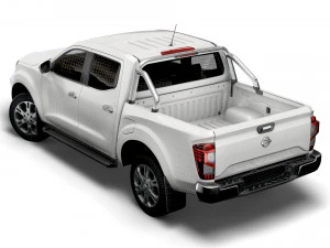 nissan navara tekna doublecab 2021 3D Model