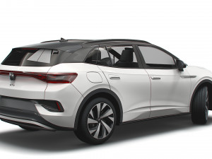 vw id 4 gtx 2021 3D मॉडल