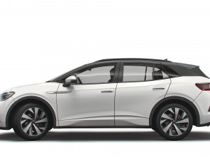 vw id 4 gtx 2021 3D मॉडल