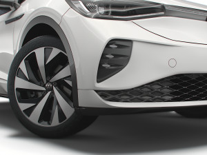vw id 4 gtx 2021 3D मॉडल