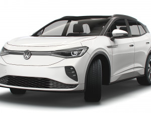 vw id 4 gtx 2021 3D मॉडल