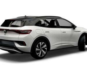 vw id 4 gtx 2021 3D मॉडल
