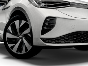 vw id 4 gtx 2021 3D मॉडल