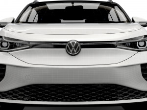 vw id 4 gtx 2021 3D मॉडल